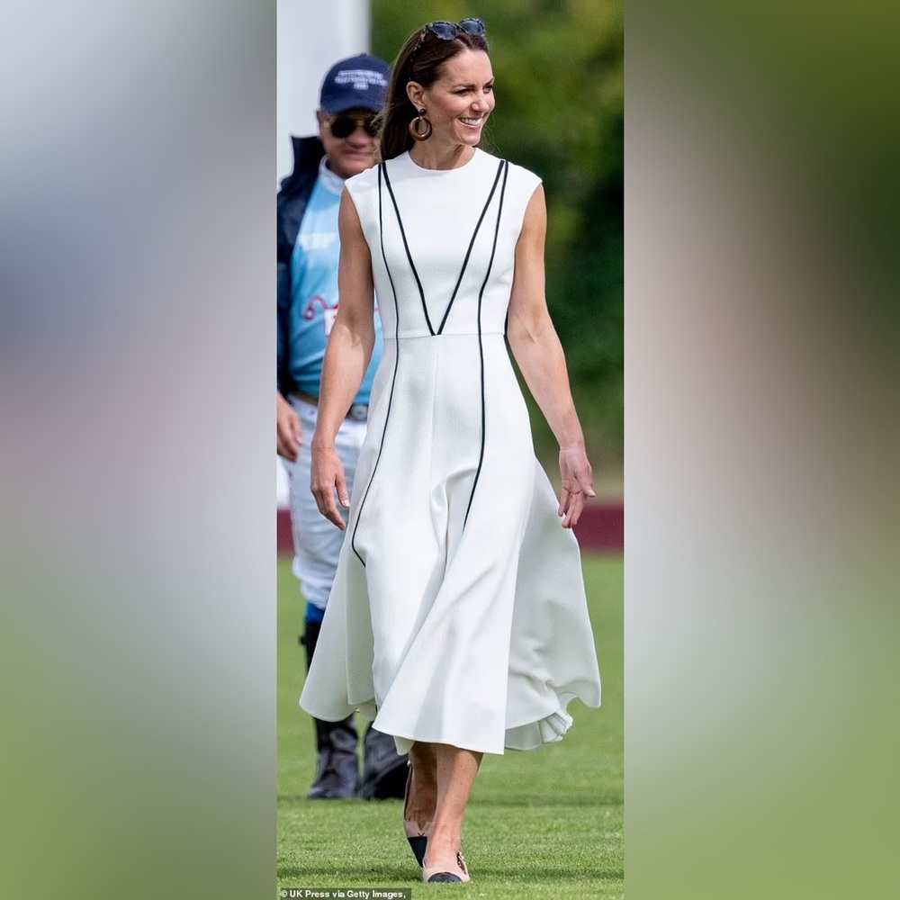 Camilla Elphick 'Alicia' Slingback Flats in Taupe/Black-ASO Kate Middleton (39) - Picture 12 of 13